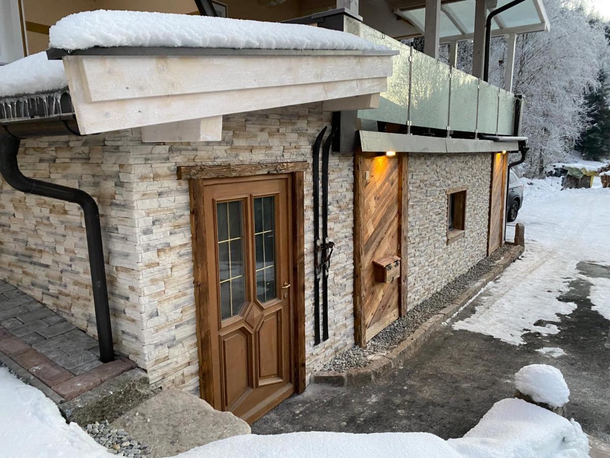 Ferienwohnung Wildkogelblick Bramberg am Wildkogel Esterno foto